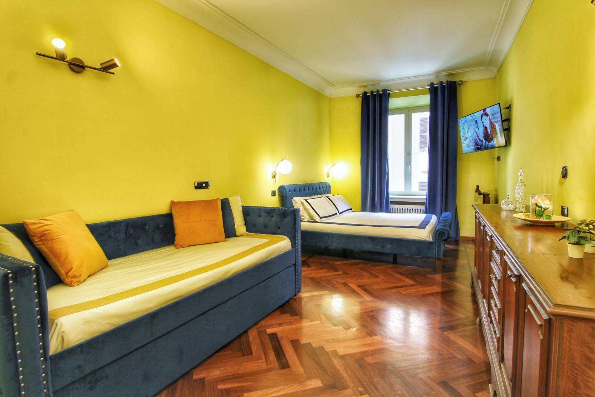 Large And Charming Apartment In Trastevere By Yourhost ローマ エクステリア 写真